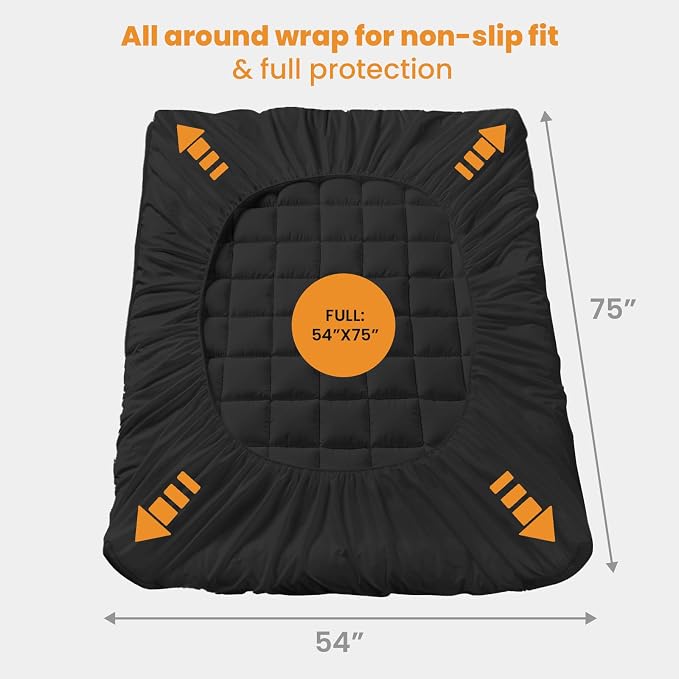 MATBEBY Full Size Mattress Pad - Image 5