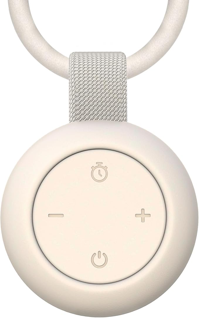 Portable Baby Sound Machine 15 Hours Battery Life, Clips on Baby Stroller by jaroco