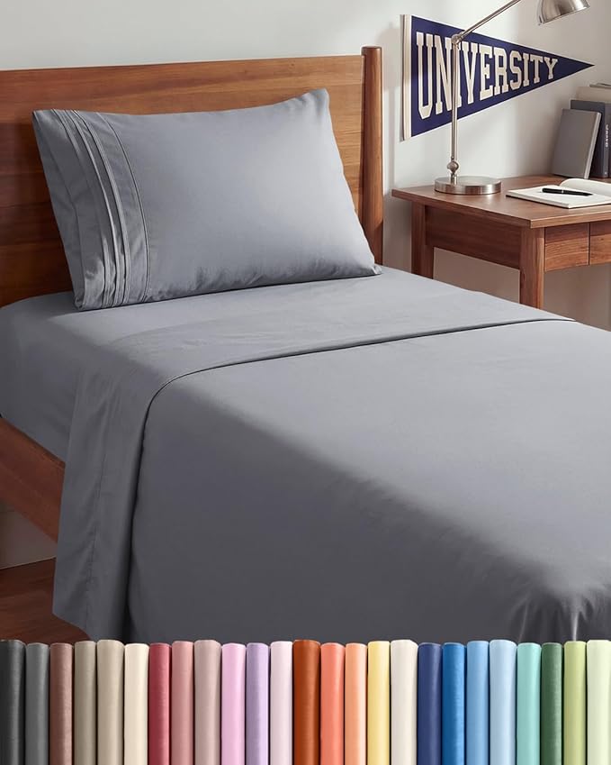 Twin XL Size 3 Piece Sheet Set by CGKUnlimited