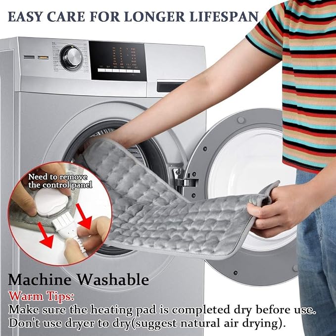 Deepsoon Heating Pad, Electric Heating Pads - Image 6