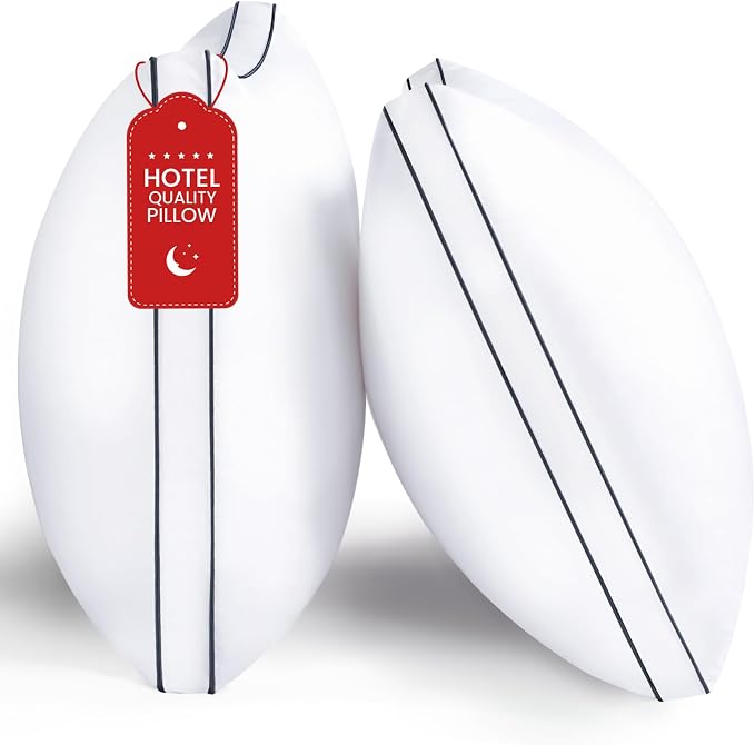 ROUMEA Pillows King Size Set of 2, Bed Pillows by ROUMEA