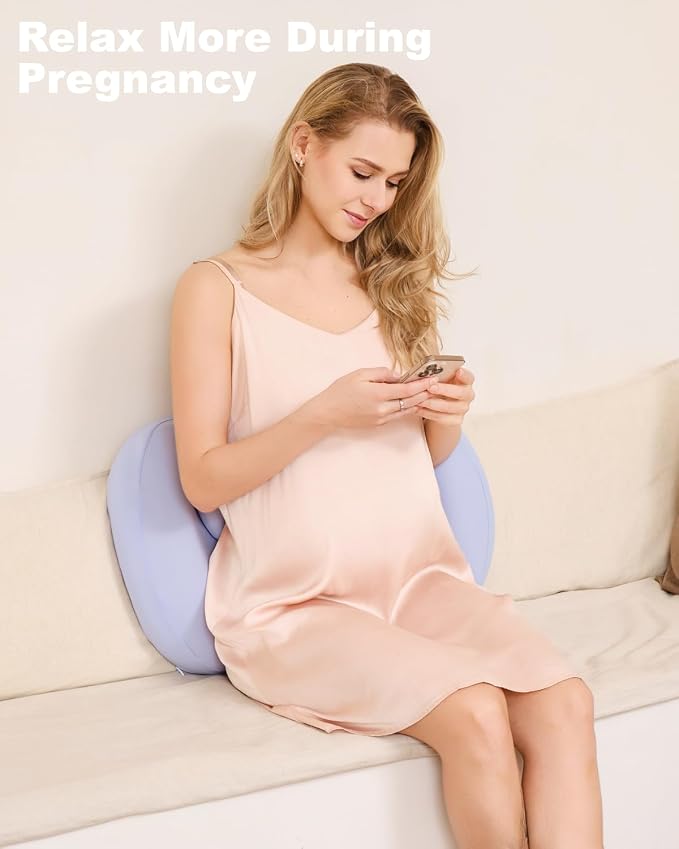 Pregnancy Pillows for Sleeping, Memory Foam Maternity Pillow - Image 3