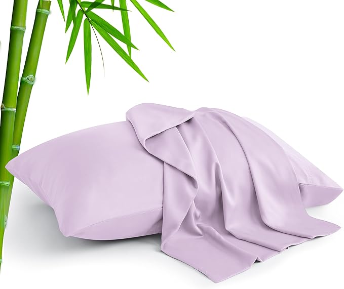 BEDELITE Pillow Cases Standard Size Set of 2, Rayon Derived from Bamboo by BEDELITE