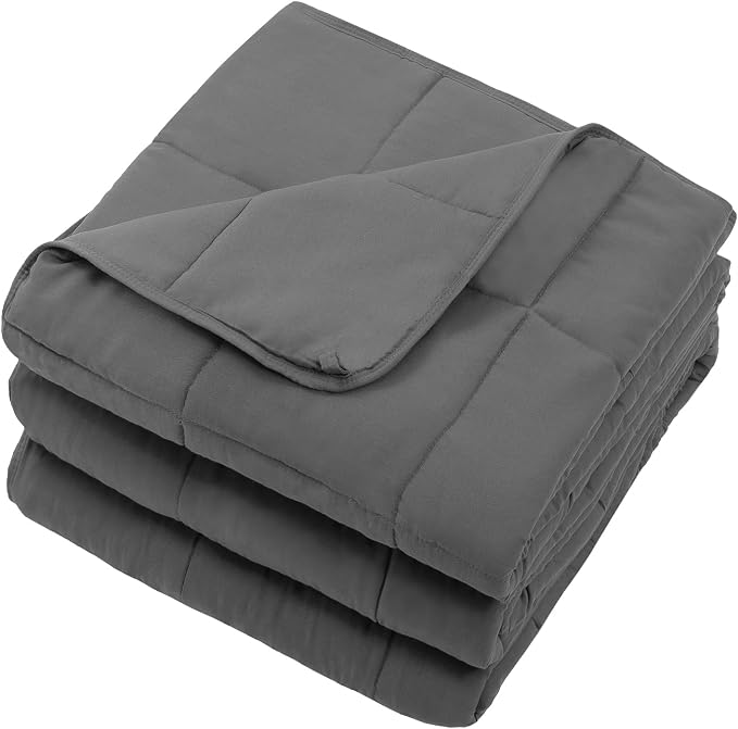 Weighted Blanket for Adults 12lbs, Queen Size Cooling Heavy Throw Blanket for - Image 7