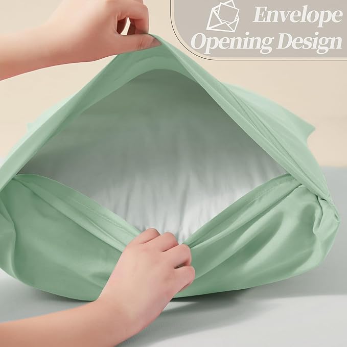 Vonty 2 Pack Queen Pillow Cases - Image 6