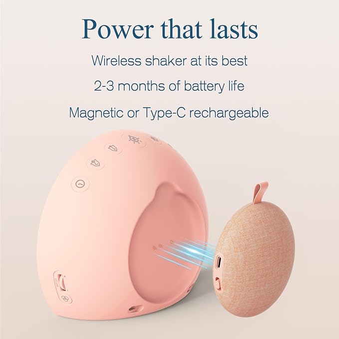 ANJANK Loud Alarm Clock with Wireless Bed Shaker, Vibrating Dual Alarm with - Image 5