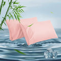 Standard Pillowcases, Cooling Viscose from Bamboo Pillow Covers by ParkdenyMattressProtector