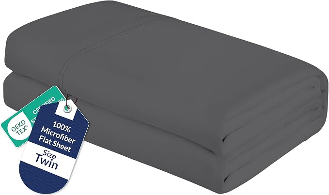 Royale Linens Twin Flat Sheet by ROYALELINENS