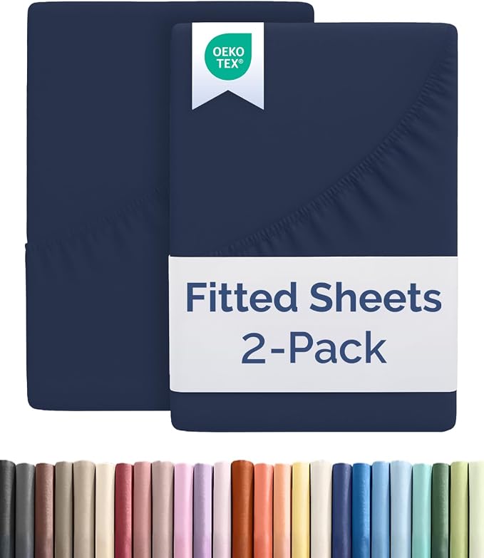 Cal King Size Fitted Bed Sheet by CGKUnlimited