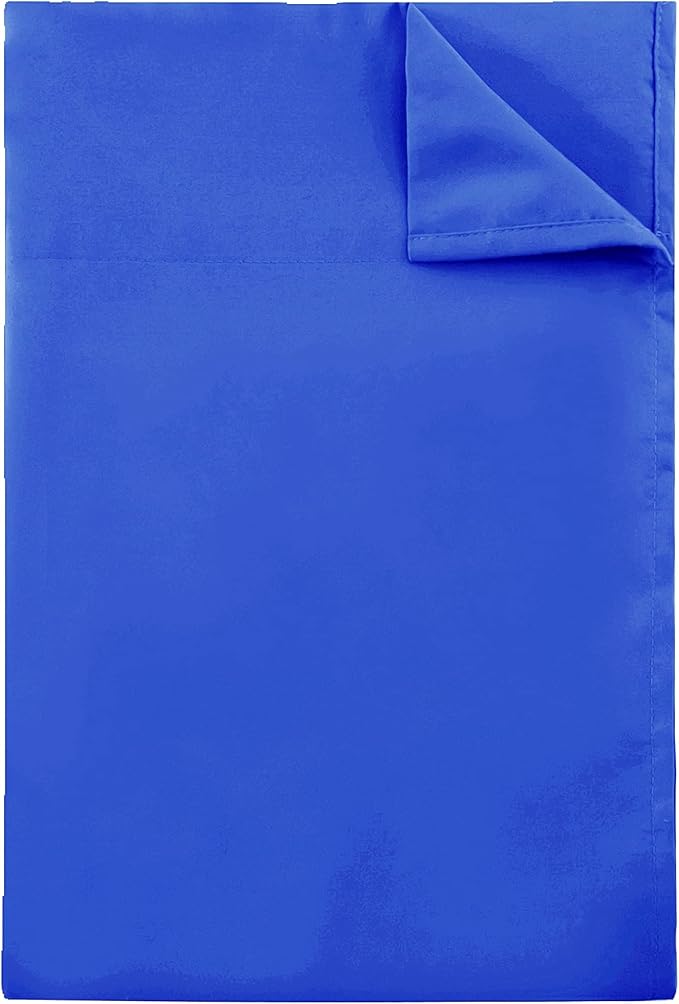 Sfoothome Royal Blue Flat Sheet, Ultra Soft and Comfortable Microfiber Top - Image 4