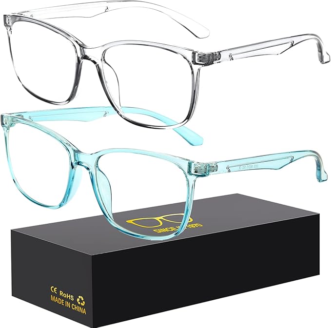 Oilway Blue-Light Blocking Glasses Computer Reading/Gaming/TV/Phones Glasses by Oilway
