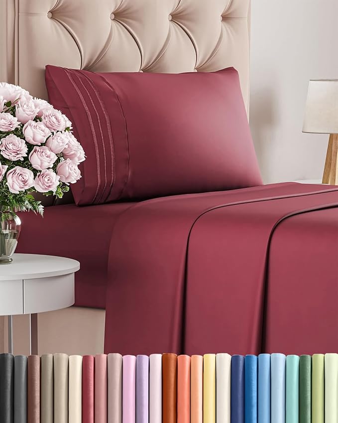 Twin Size 3 Piece Sheet Set by CGKUnlimited