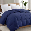 TEXARTIST Premium 2100 Series Queen Comforter All Season Breathable Navy Blue by TEXARTIST