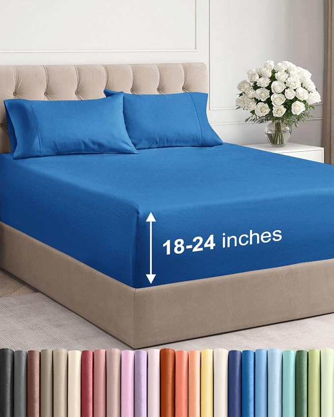 Extra Deep Cal King Sheet Set by CGKUnlimited