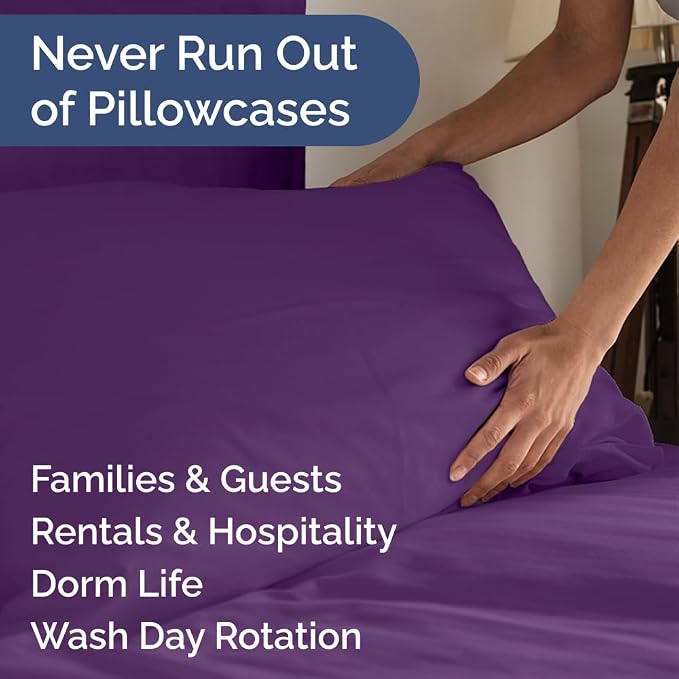 Standard Pillow Cases Set of 6 - Image 5