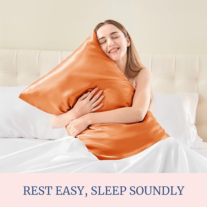BEDELITE Satin Pillowcase for Hair and Skin, Super Soft and Cooling Similar to - Image 5