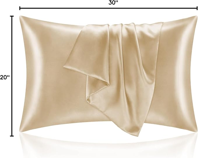 BEDELITE Satin Pillowcase for Hair and Skin, Super Soft and Cooling Similar to - Image 9