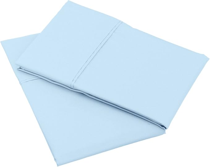 Amazon Basics 400 Thread Count 100% Cotton Pillow Cases, Sateen Weave, King Size - Image 3