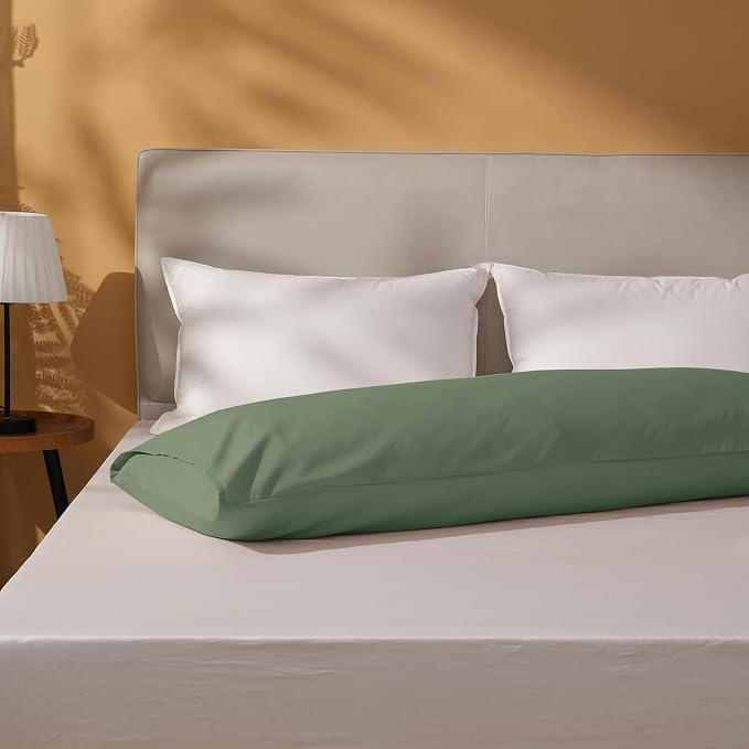DOWNSTORIA Body Pillow Cover, Ultra Soft Microfiber Long Pillowcase, Envelope - Image 5