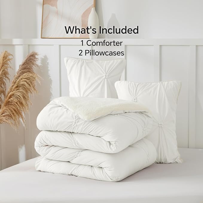 BEDELITE Pituck Fluffy Queen Comforter Set - Image 7