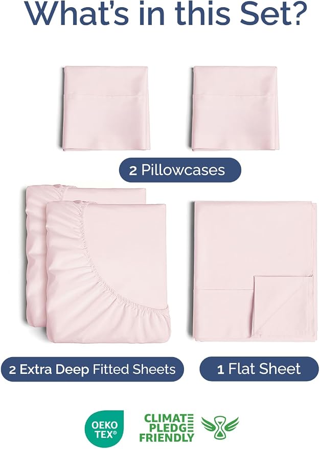 Extra Deep Split King Sheet Set - Image 2