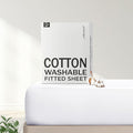 FreshCulture Pure Cotton Fitted Sheets California King Size, 300 Thread Count by FreshCulture