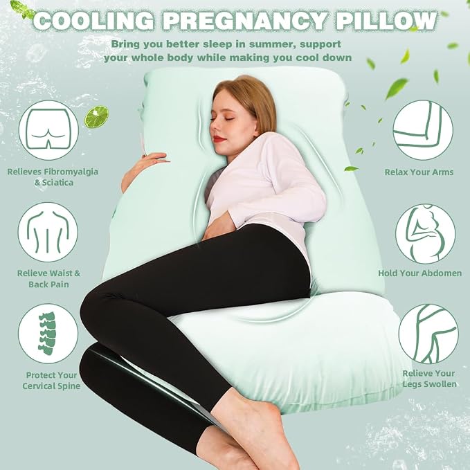 Chilling Home Pregnancy Pillow, Cooling Pregnancy Pillows - Image 2