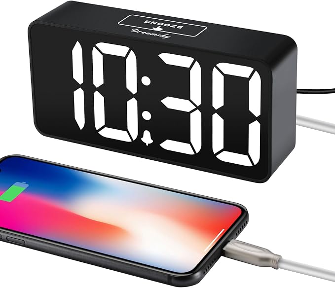 DreamSky Small Digital Alarm Clock - Image 4