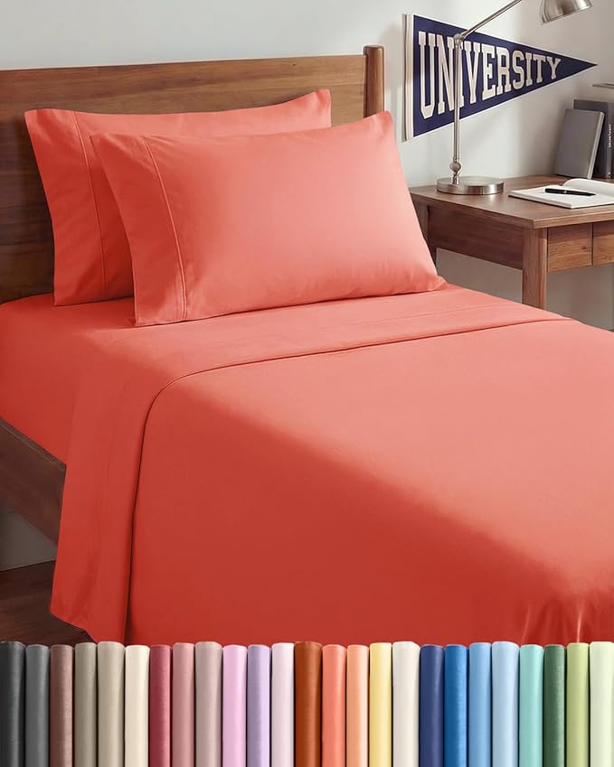 Twin XL 4 Piece Sheet Set by CGKUnlimited
