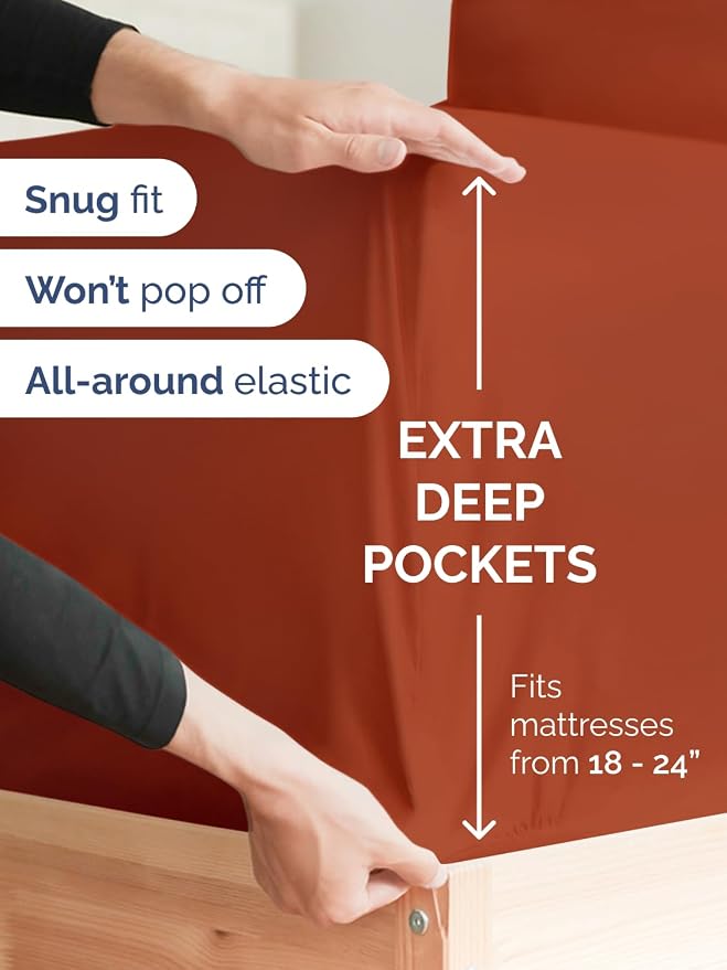 Extra Deep King Sheet Set - Image 3