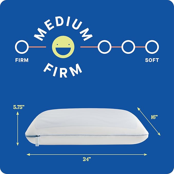 Sealy Dreamlife Standard Size Memory Foam Cooling Pillow - Image 3