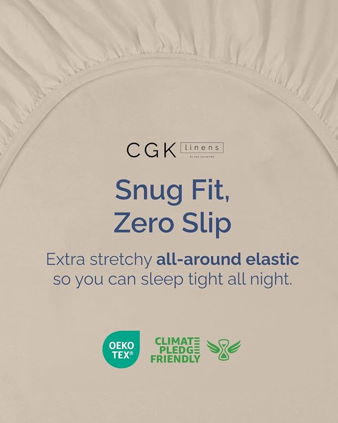 Cal King Size Fitted Bed Sheet - Image 2