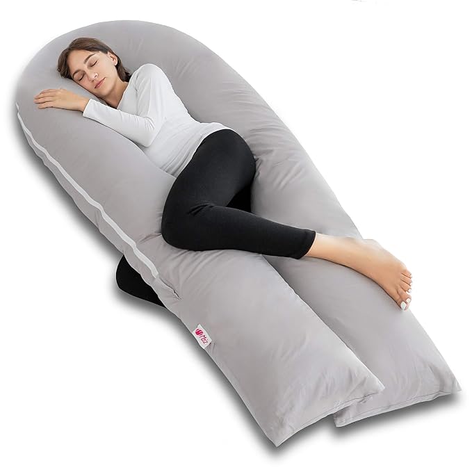 Meiz Pregnancy Pillows for Sleeping, Full Body Pregnancy Pillow by Meiz