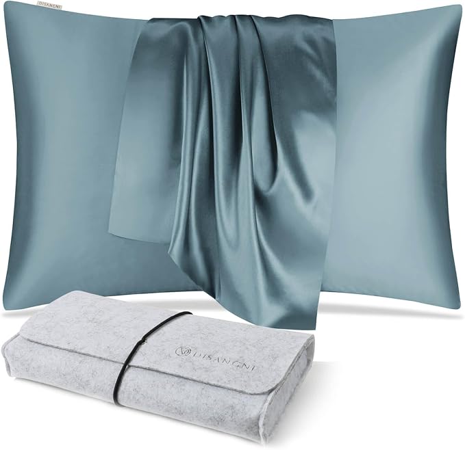DISANGNI 100% Natural Mulberry Silk Pillow case by DISANGNI