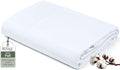 Royale Linens 100% Organic Cotton Full Flat Sheet Only by ROYALELINENS