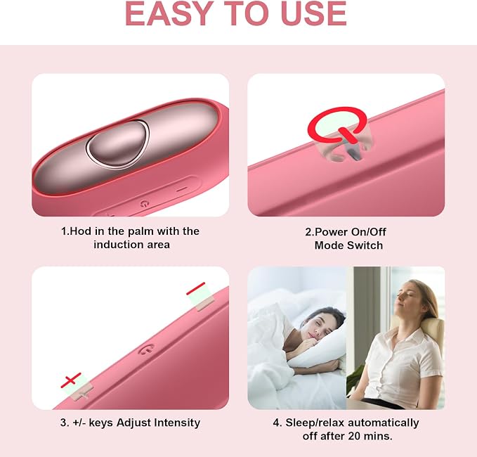 Handheld Relaxation Device – Dual-Mode Gentle Pulse Wellness Tool - Image 3
