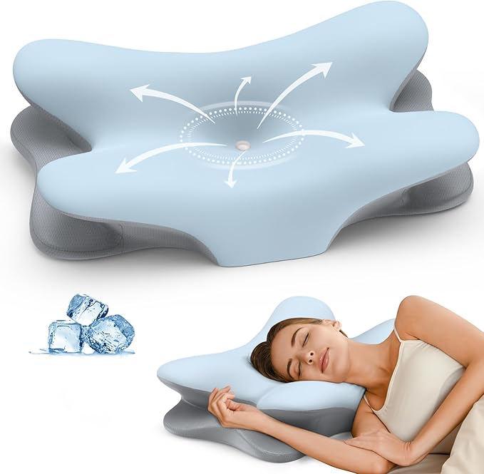 Cervical Neck Pillow for Pain Relief by Unknown