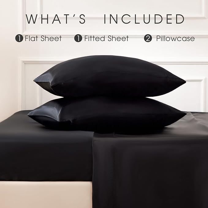 FreshCulture Satin Sheets Full Size - Image 3