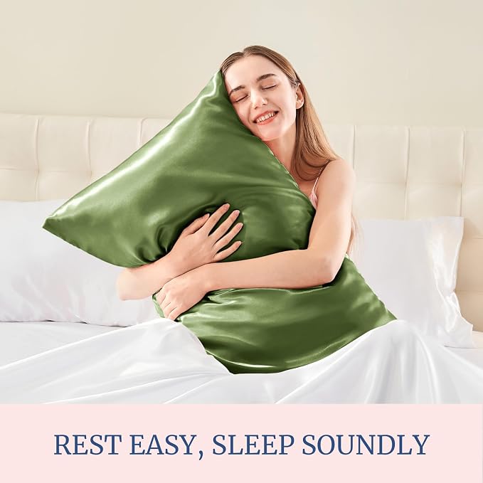 BEDELITE Satin Pillowcase for Hair and Skin, Super Soft Similar to Silk Pillow - Image 5