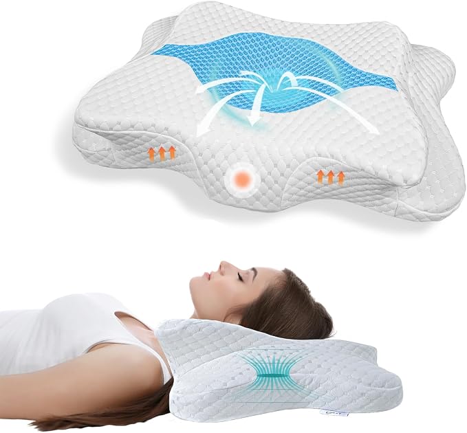 CHxxy Memory Foam Pillows, Cervical Pillow by CHxxy