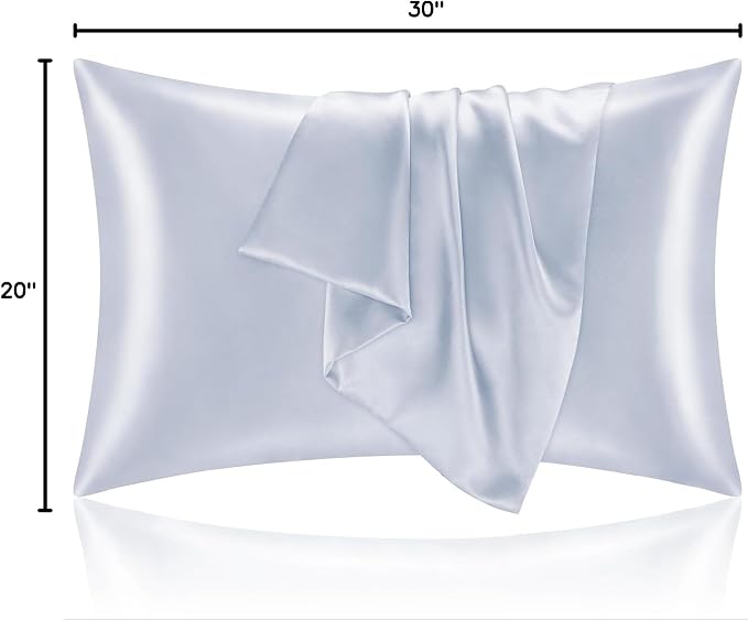 BEDELITE Satin Pillowcase for Hair and Skin, Super Soft and Cooling Similar to - Image 9