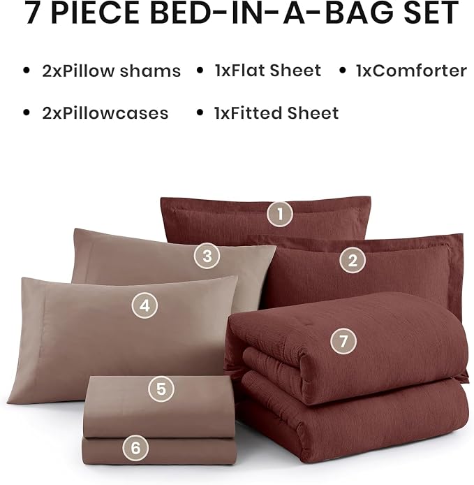 Monbix California King Comforter Set - Image 7