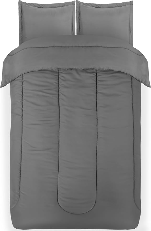 Utopia Bedding Grey Kids Comforter Set - Image 7