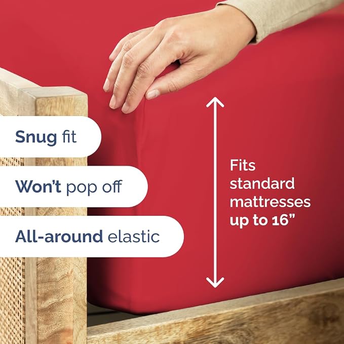 Twin XL Fitted Bed Sheet - Image 3