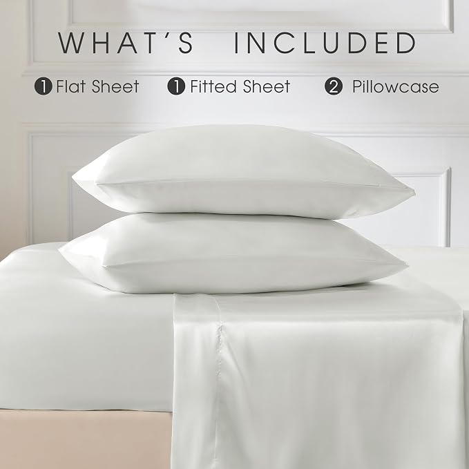 FreshCulture Satin Sheets King Size - Image 3
