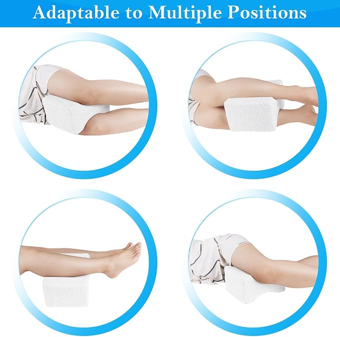 BlissTrends Memory Foam Knee Pillow, Knee Pillow - Image 5