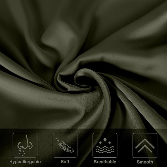 Mulberry Silk Pillowcase for Hair and Skin Queen Size 20"X 30" - Image 2