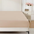 ROSE&RISY Khaki Full Fitted Sheet, Soft and Breathable by ROSERISY