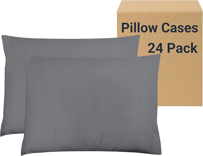 ZPECC Pillow Cases Bulk 24 Pack by ZPECC-ABrandThatHasBeenFocusedOnBabyProductsFor18Years