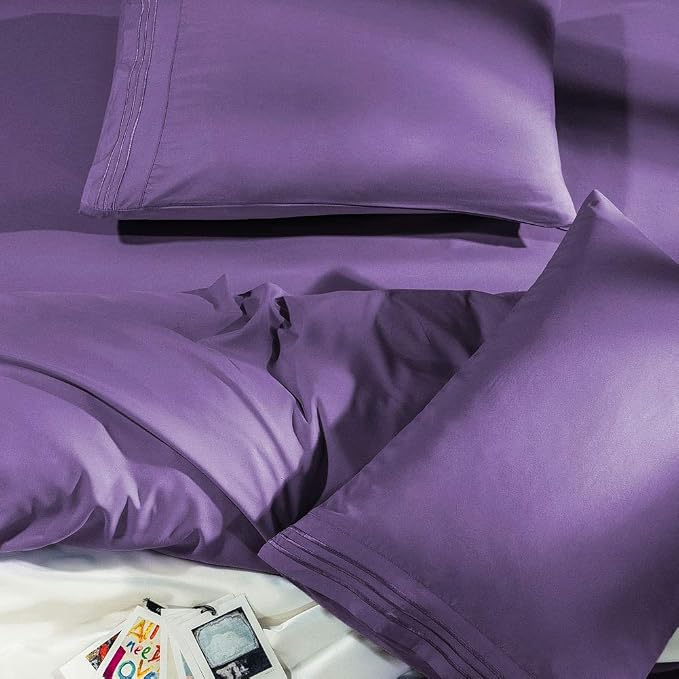 SONORO KATE Bed Sheet Set Super Soft Microfiber 1800 Thread Count Luxury - Image 5